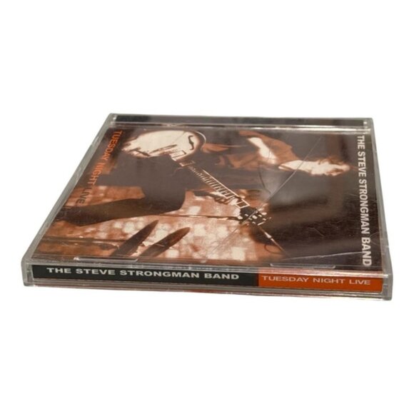 The Steve Strongman Band CD Tuesday Night Live Blues Rock Album Basement Bar - Picture 3 of 10